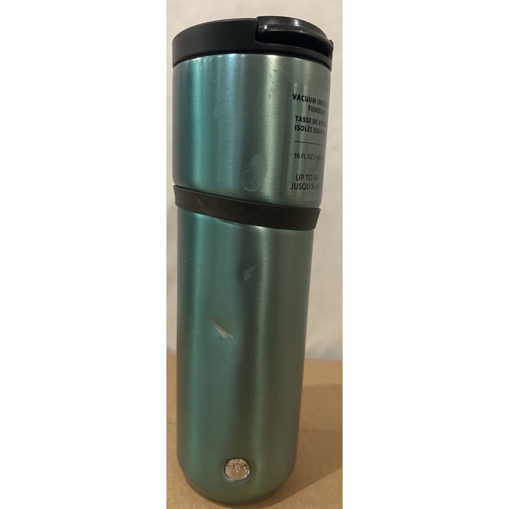 NWT Starbucks Insulated Green 16 oz Tumbler